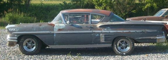 Old Chevy Impala car.