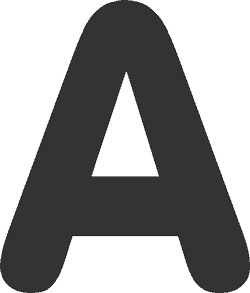Letter "A"