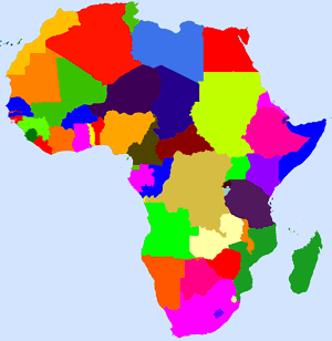 Map of Africa