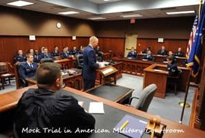 Mock American Military Court
