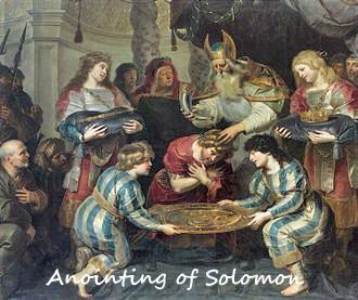 Anointing of Solomon