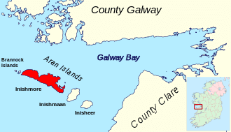 Map of Aran Islands