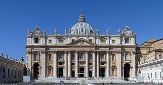 Basilica of St Peter, Rome.