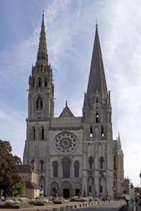Picture of the Cathedral of Chartres