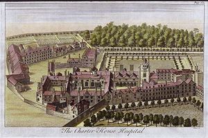 Sketch of Charterhouse in 1770