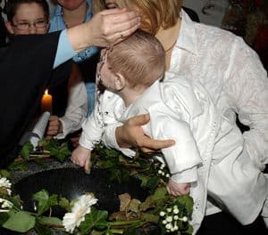 Baptism of a child