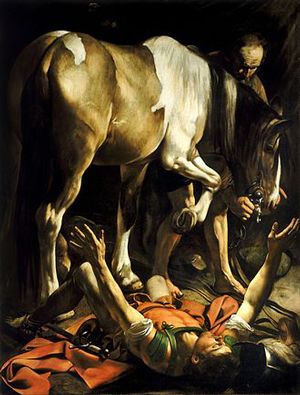 St Paul thrown from his horse