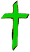 Small Green Cross