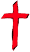 Small Red-coloured Cross