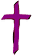 Small Violet Cross