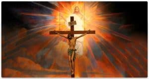 Cross and Risen Jesus
