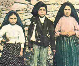 Photograph of the Three Fatima Children