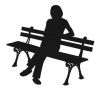 Person on Bench
