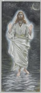 Sketch: Jesus walking on water