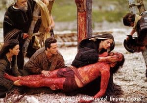 Jesus, having been taken down from His Cross