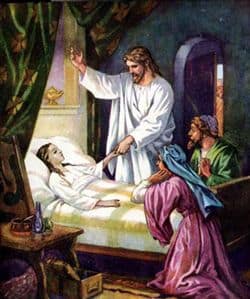 Jesus Raises Jairius' Daughter