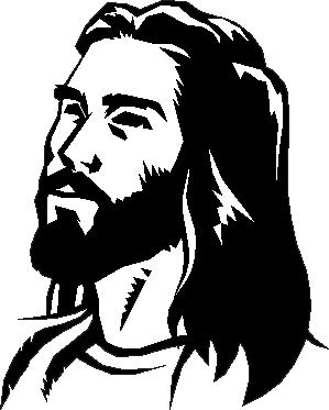 Portrait sketch of Jesus