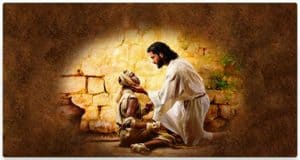 Jesus Heals Leper