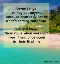 Quote - Neglect: "Never forget..."