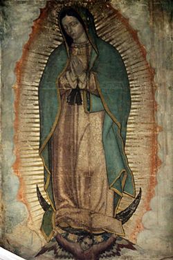 Image of Our Lady of Guadalupe.