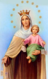 Image of Our Lady of Mount Carmel.