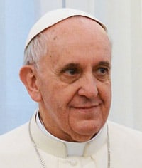 Portrait of Pope Francis