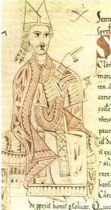 Sketch of Pope St Gregory