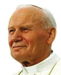 Portrait of Pope St John Paul II