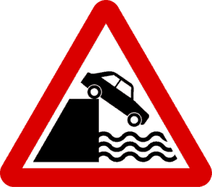 Road Sign: Danger Ahead