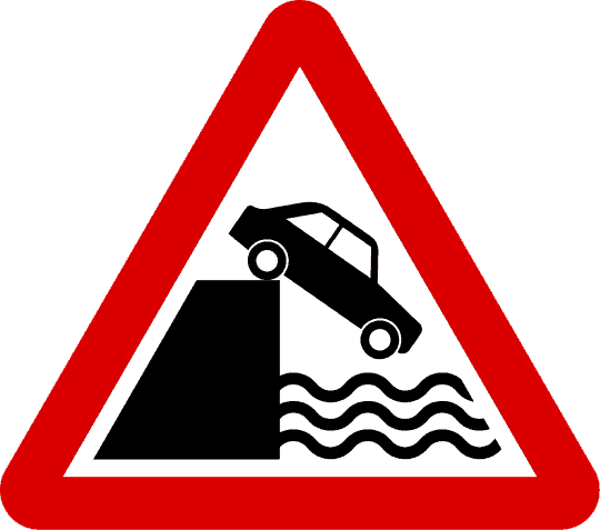 Road Sign: Danger Ahead