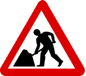 Sign: Road Works