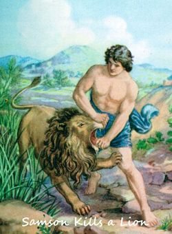 Samson and the Lion