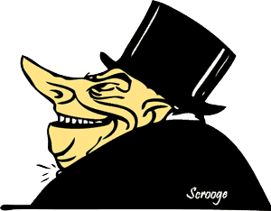 Sketch of Scrooge