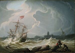 Painting: Sea Storm