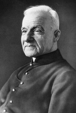 Photograph of a smiling St Andre Bessette