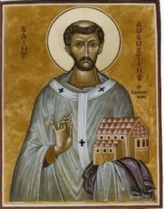 Icon of St Augustine of Canterbury