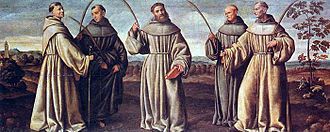 Image of St Bernard and Companions