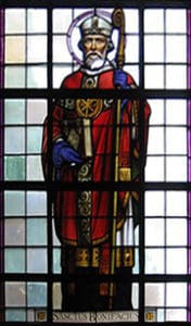 Stain Glass Window Image of St Boniface