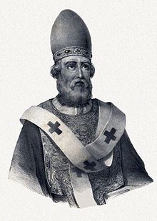 Sketch of Pope St Damasus I