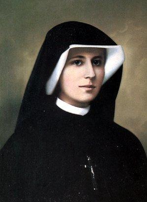 Image of Sr Faustina as a Nun