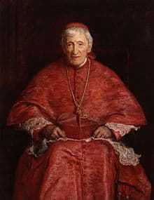 Image of St John Henry Newman in Bishop's clothing.