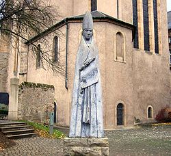 Statue of St Willibrord