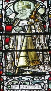 Stain Glass Window Image of St Cuthbert