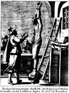 Image showing torture of St Nicholas Owen