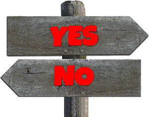 Signs: Yes No
