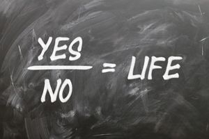 Equation: Yes/No=Life