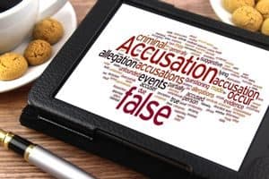 Word association for Accusation