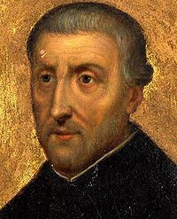 Portrait of St Peter Canisus