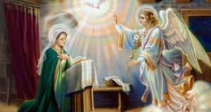 Annunciation of Mary by an Angel