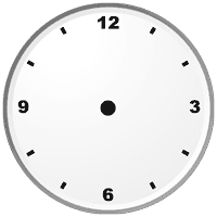 Clock Face, no hands